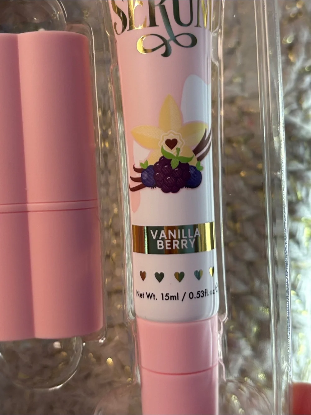 PLouise Dreamy & Creamy Vanilla Berry Lip Serum & Lip Balm